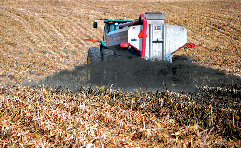 <p>Animal manure, heavily used as fertilizer in agriculture, is recognized as a major source of nitrogen.</p>